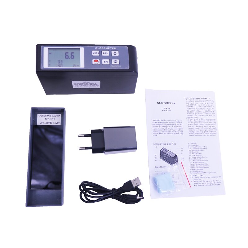 Gloss Meter Supplier - Digital Glossmeter 0.1-2000 GU