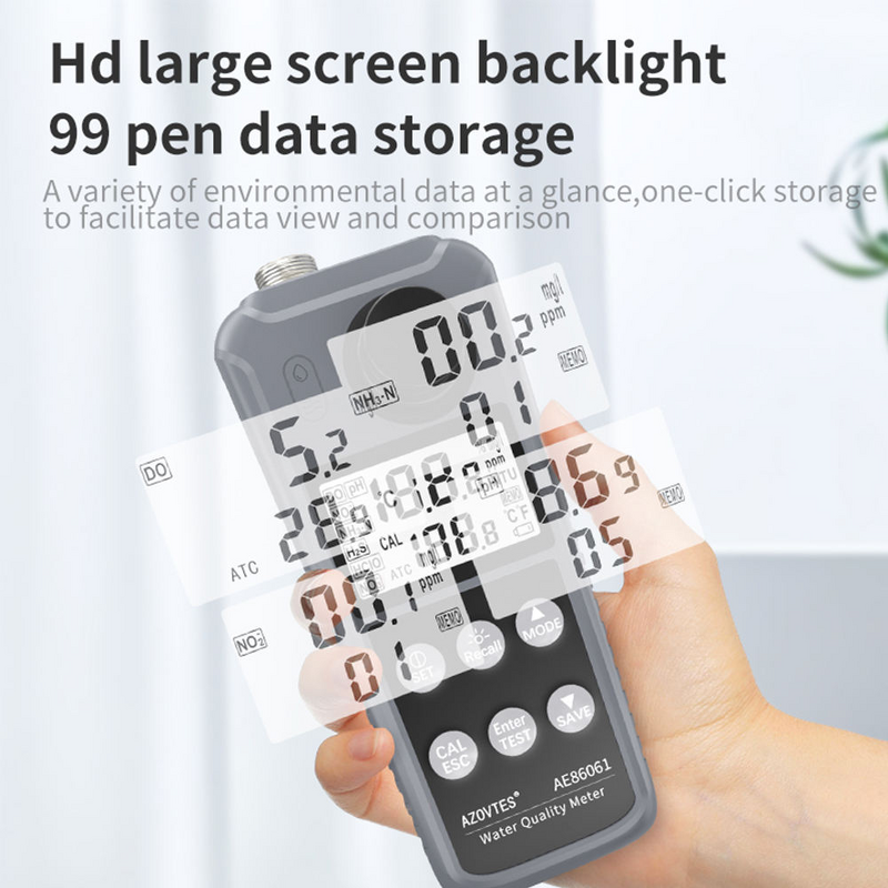 Water Quality Tester Factory - Dissolved Oxygen Ammonia Nitrite Analyzer