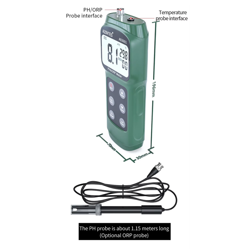 Digital pH Meter Supplier - Water Quality ORP Temperature Tester