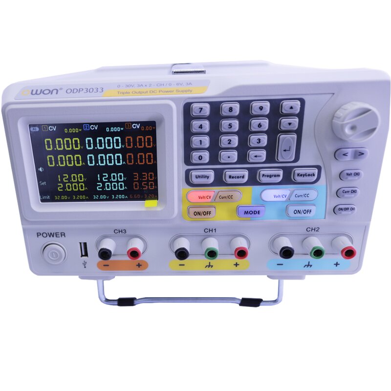 Power Supply Manufacturer - Triple Output DC Power Supply 30V 3A