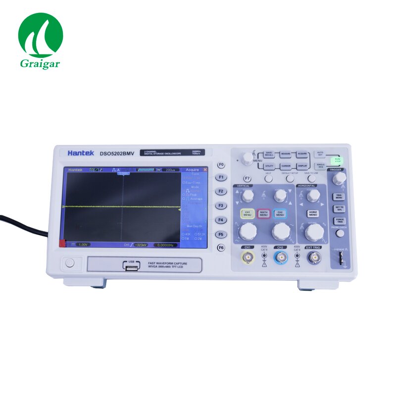Digital Storage Oscilloscope Manufacturer - 200MHz Bandwidth Oscilloscope