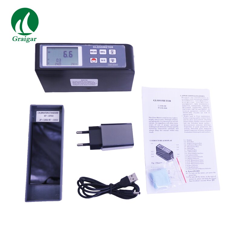 Gloss Meter Supplier - Digital Glossmeter 0.1-2000 GU