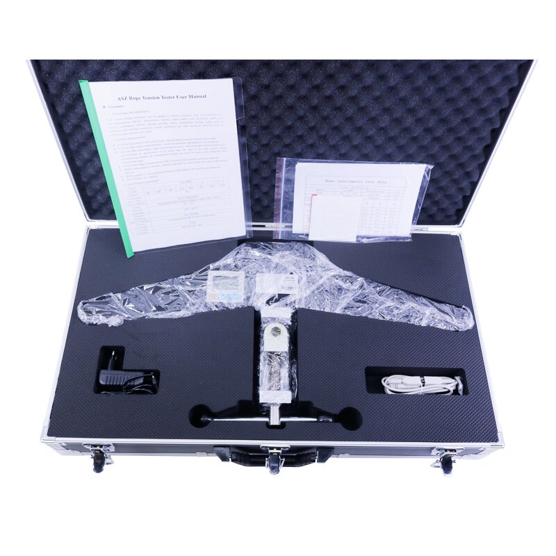 Wire Rope Tension Meter Factory - Digital Outdoor Rope Tension Tester
