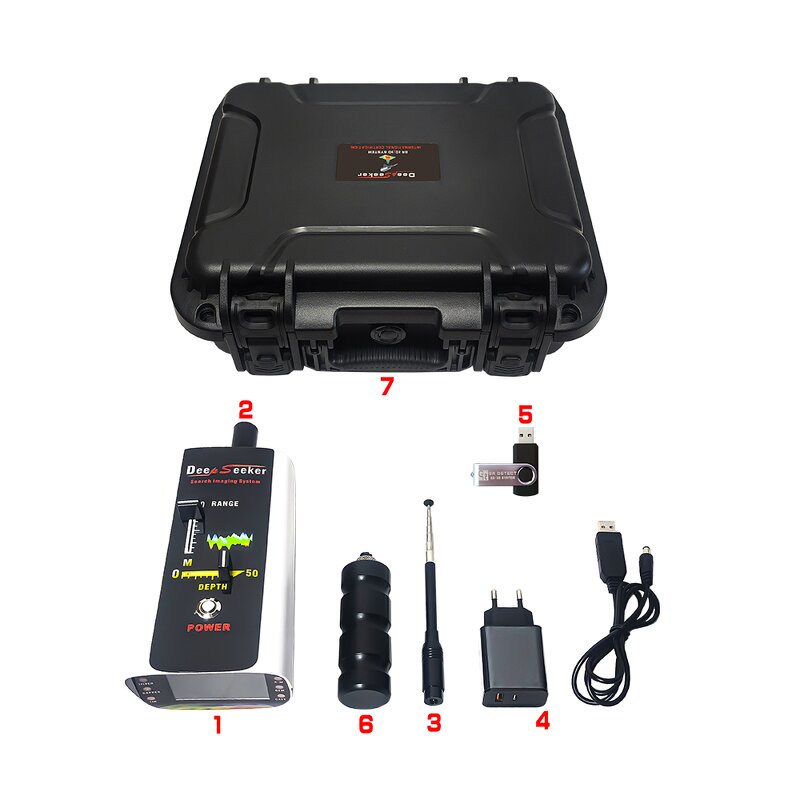 Metal Detector Factory - 3D Remote Pulse Gold Silver Detector