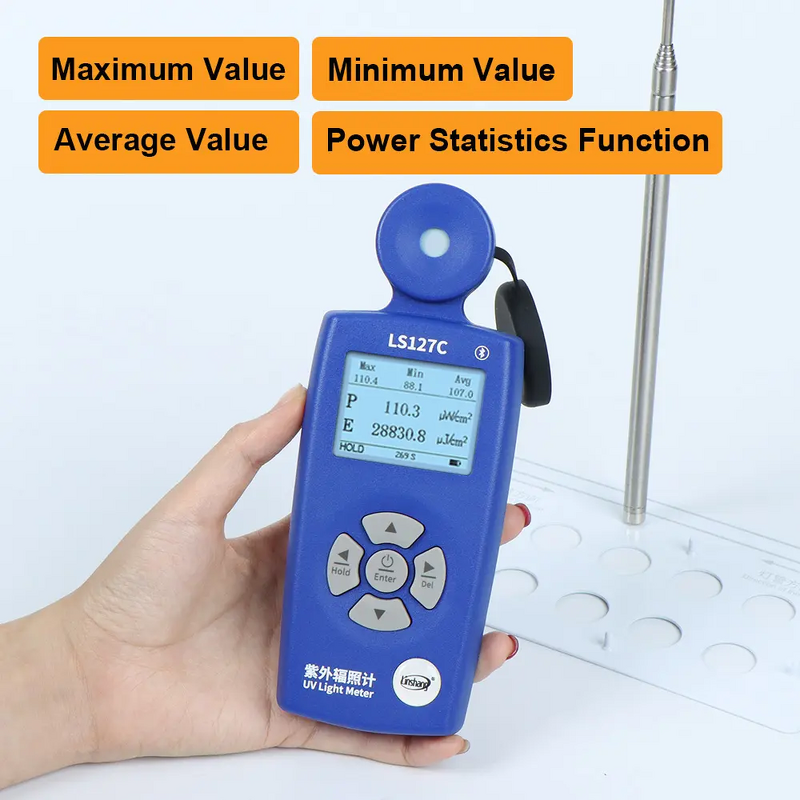 UV Radiometer Supplier - 254nm UVC Ultraviolet Radiation Meter