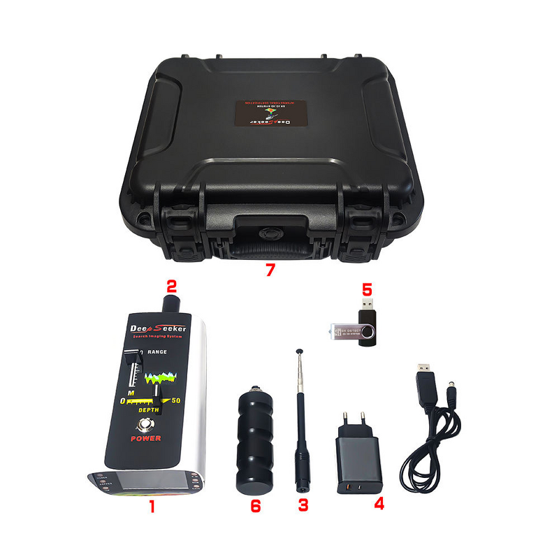 Metal Detector Manufacturer - 3D Remote Pulse Gold Silver Detector