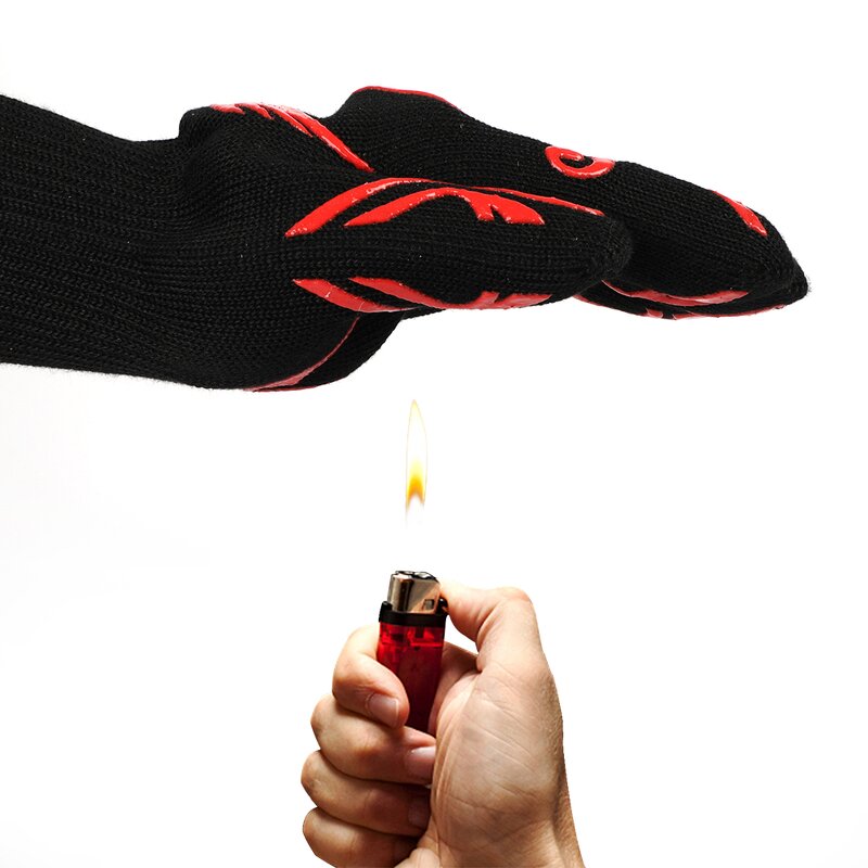 Aramid BBQ Gloves Manufacturer - Customized Barbecue Cotton Silicone Oven