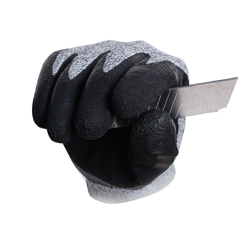 PU Coated Gloves Manufacturer - White Anti-Slip Oil-Proof Safety