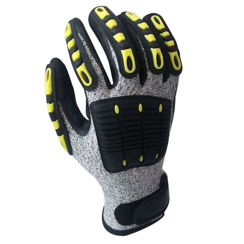 Anti Impact Gloves Factory - Anti Vibration Safety Work Cut Proof