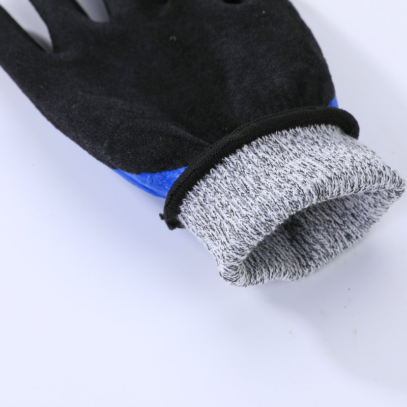 EN388 Hppe Gloves Factory - Ce Black Cut Resistant Impact Construction