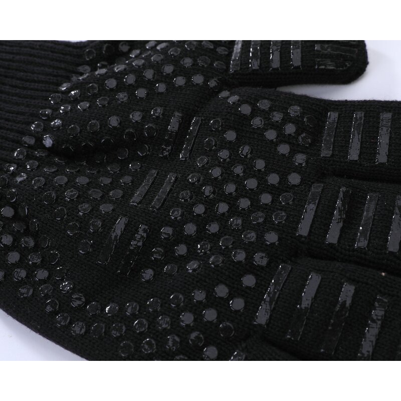 Bbq Glove Liners Supplier - Work Gloves Men Cotton Polyester Knit