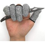 HPPE Finger Sleeves Factory - Cut Resistant Protector for Kitchen