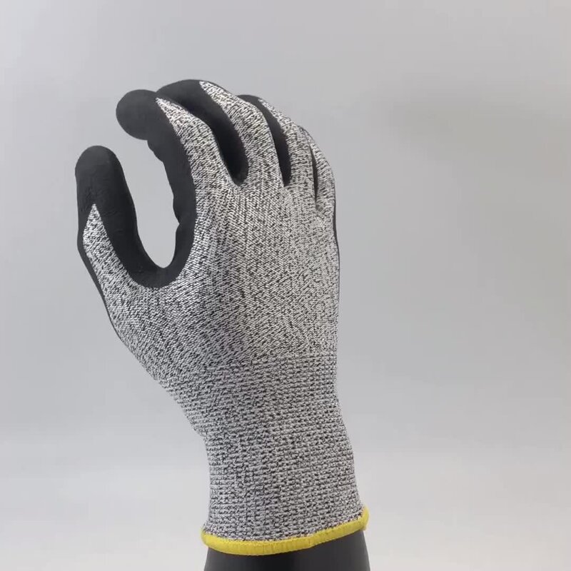 Cut Resistant Fishing Gloves Factory - Hppe Protective Level 5 Food Grade