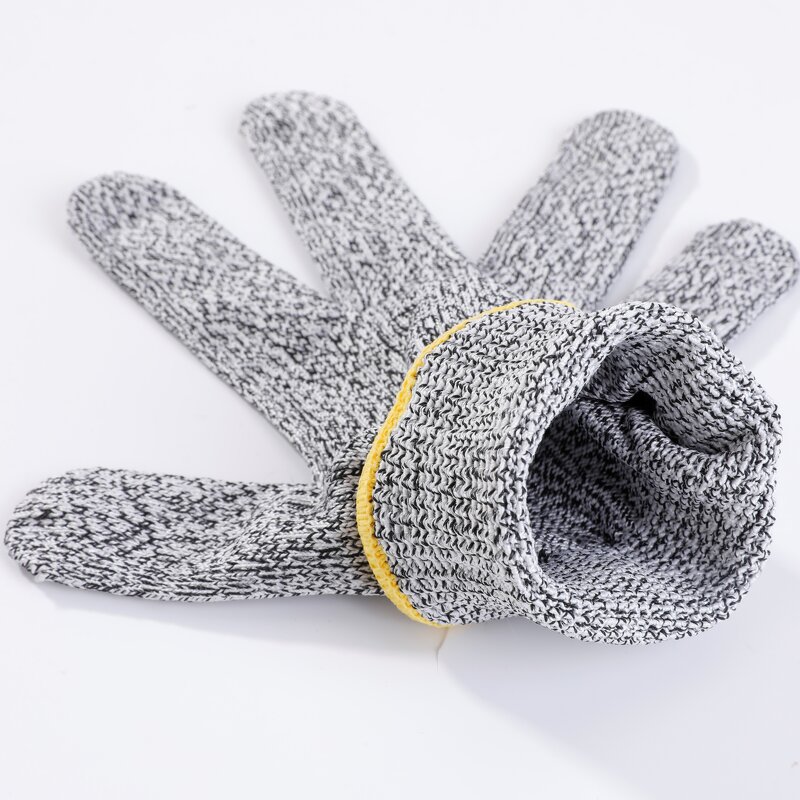 HPPE Cut Resistant Gloves Supplier - Grey High Performance Puncture Anti