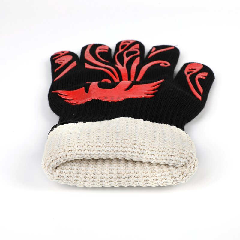 Food Grade Grill Gloves Supplier - Customizable Logo Silicone Anti scalding