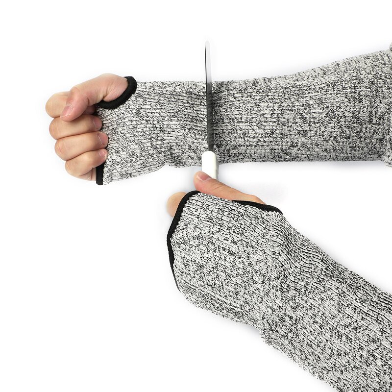 Long Sleeve Arm Protection Supplier - With Gloves Anti Cutting HPPE