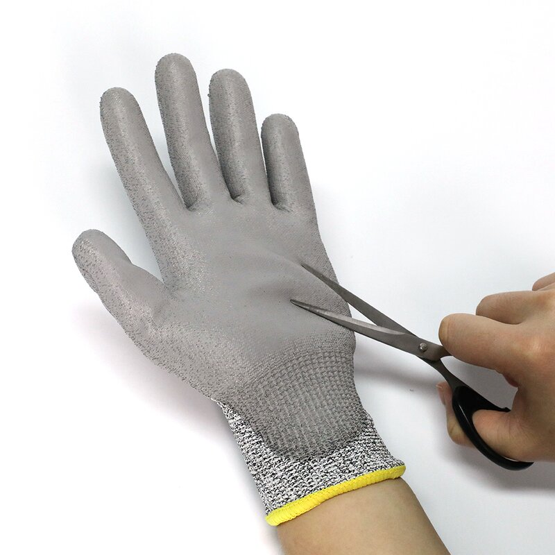 Cut Resistant Gloves Manufacturer - Working Safety EN388 Gray Level 5