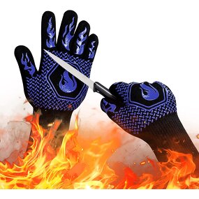 Fireproof BBQ Gloves Factory - Deyan 800 Degree Heat Resistant Silicone