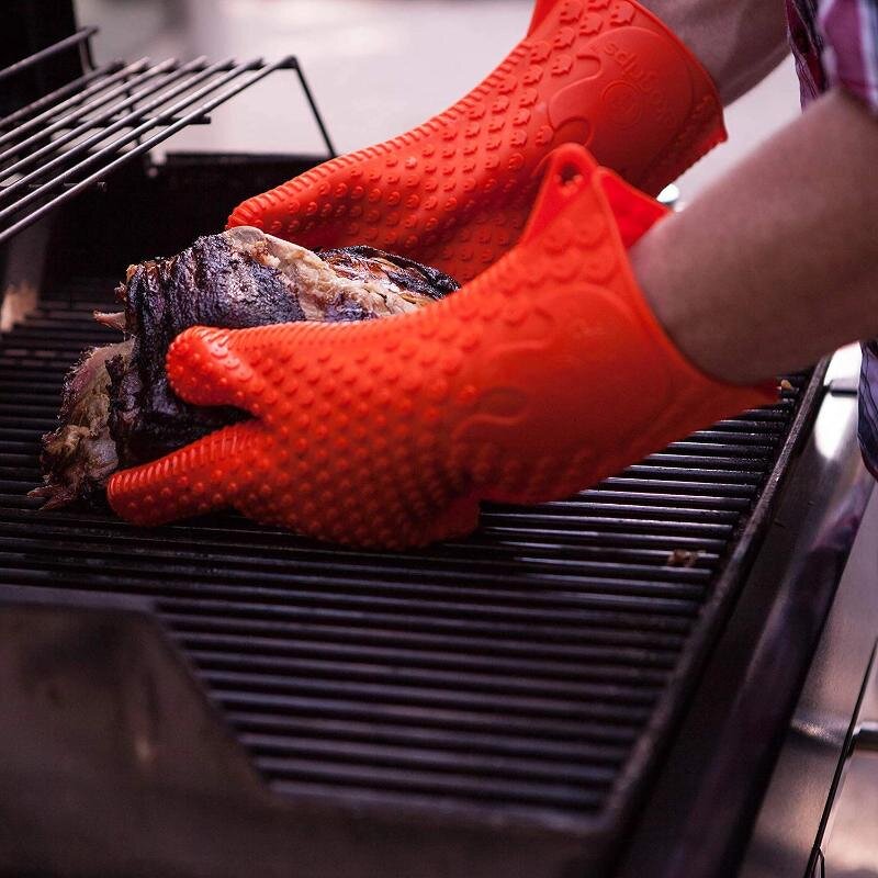 BBQ Mitts Manufacturer - Heat Resistant Internal Cotton Non-slip