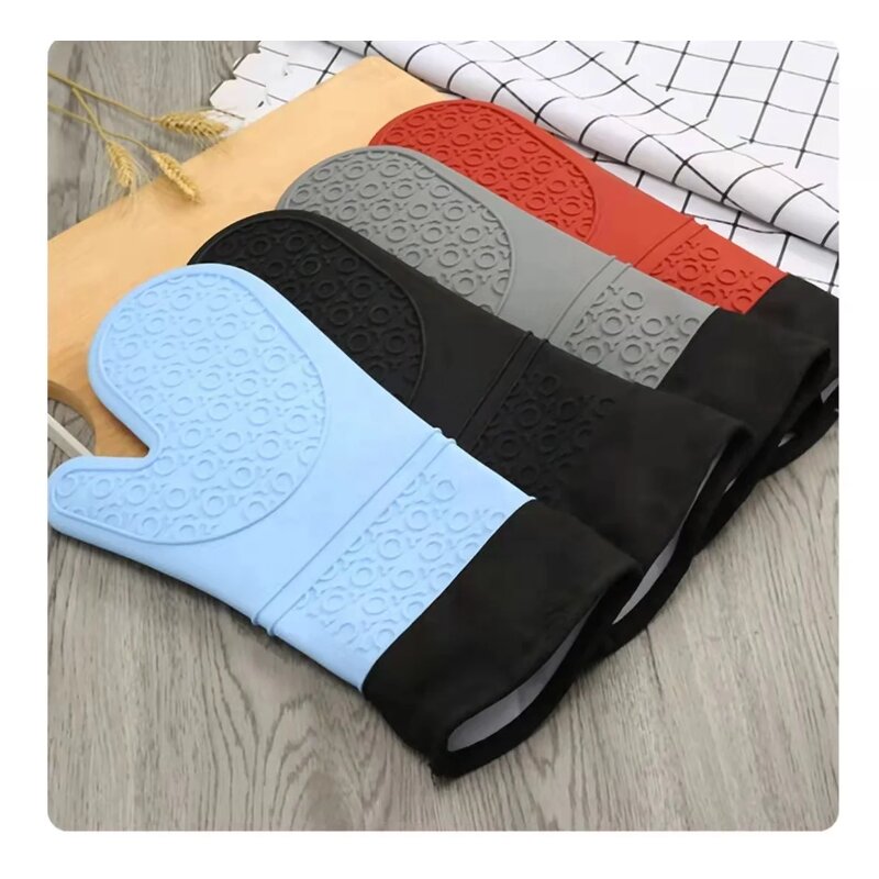 Heat Resistant Mittens Supplier - Thickened Non-slip Machine Washable