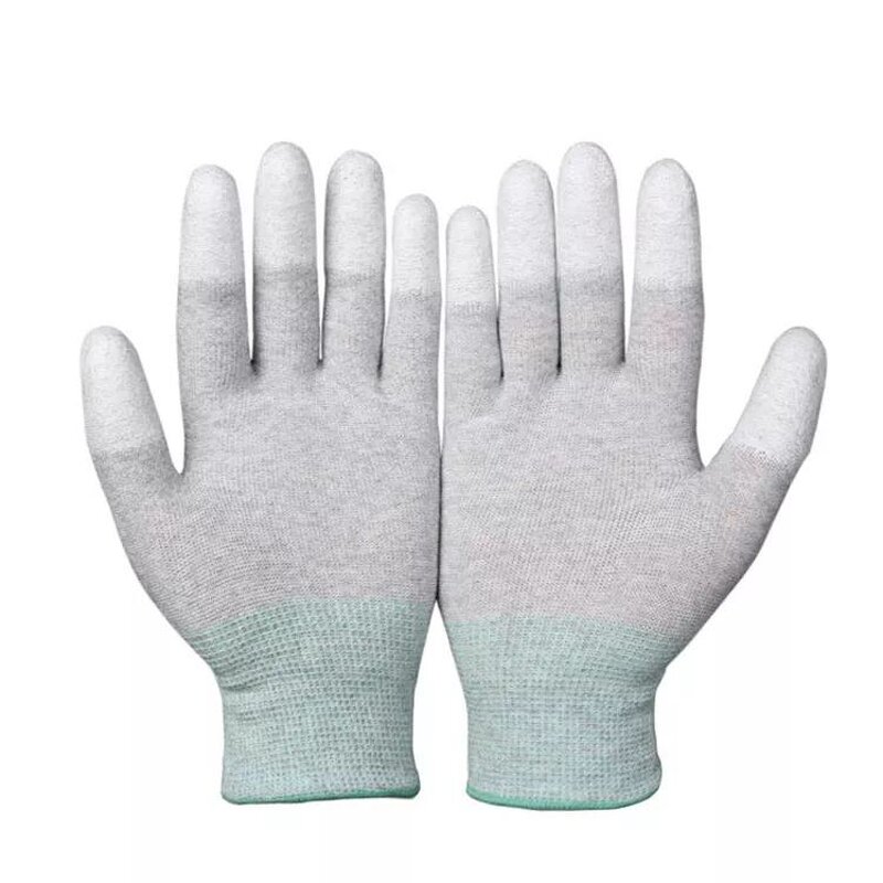 ESD Gloves Supplier - High Quality Top Fit Pu Finger Dipped
