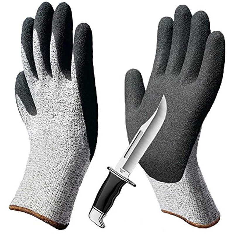 Cut Resistant Fishing Gloves Factory - Hppe Protective Level 5 Food Grade