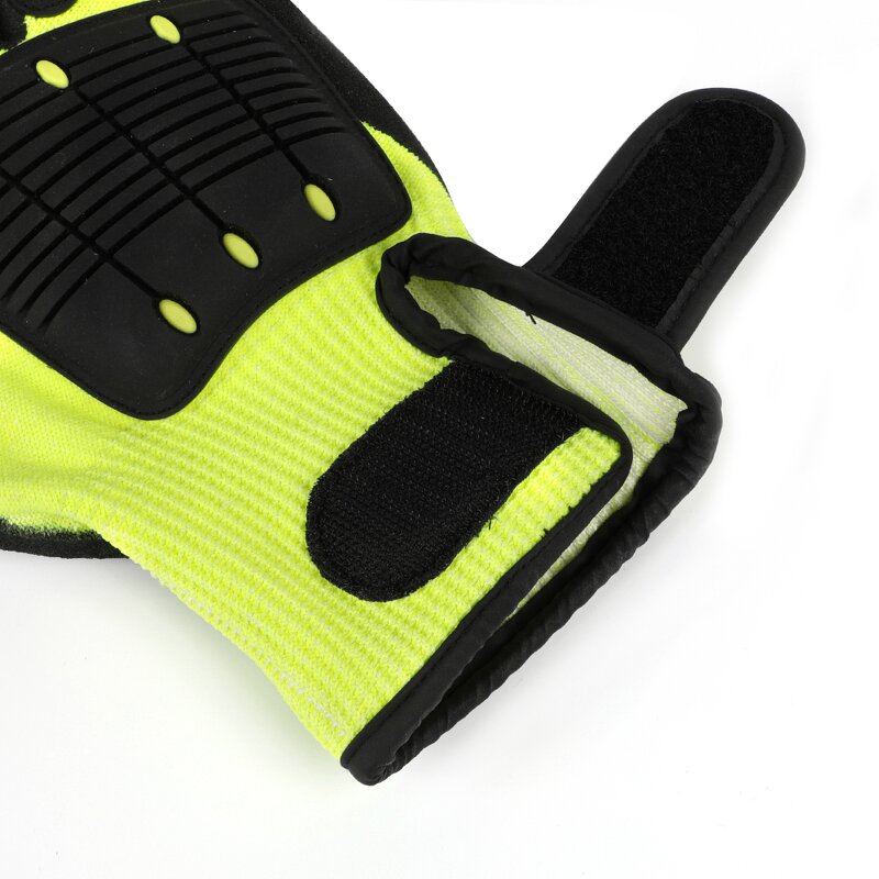 Anti Impact Gloves Supplier - Hot Selling Yellow Mechanic High Performance