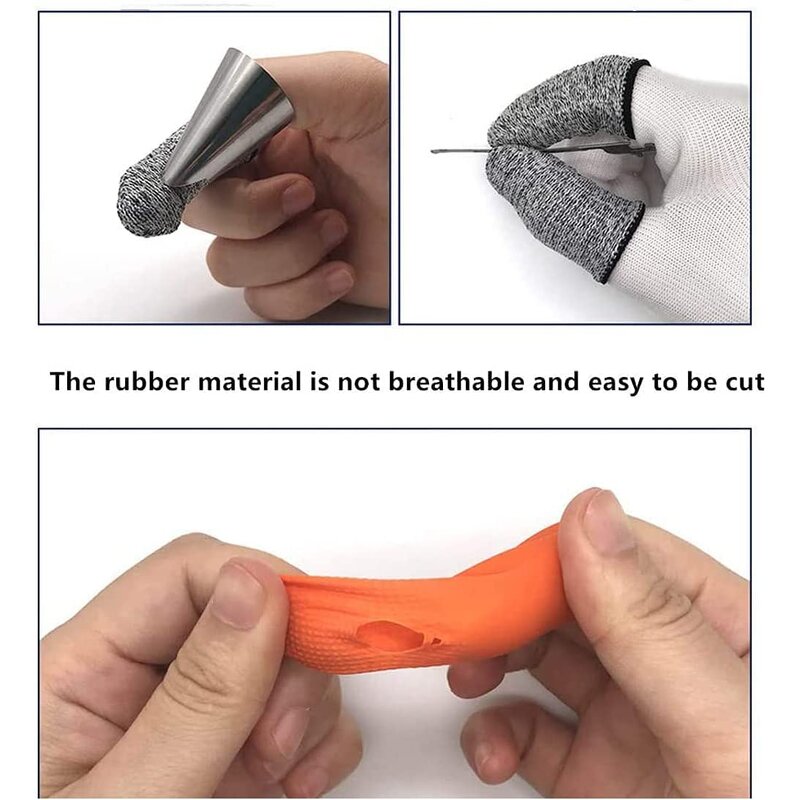 HPPE Finger Sleeves Factory - Cut Resistant Protector for Kitchen