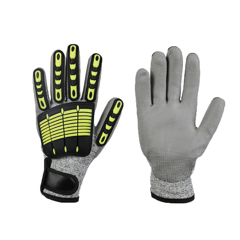 Impact Safety Gloves Supplier - TPR Oilfield Construction Industrial Cut