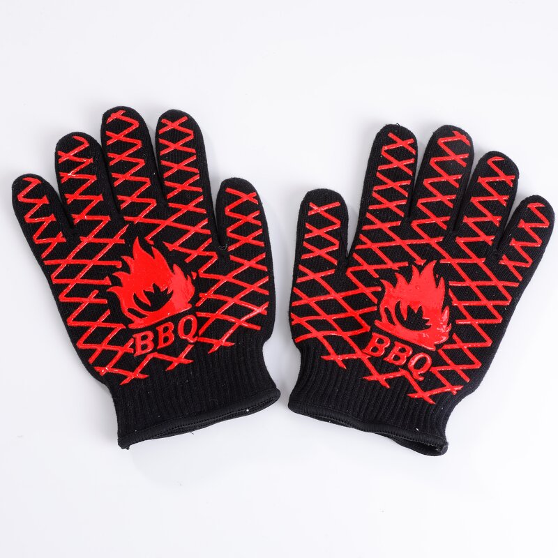 Aramid BBQ Gloves Supplier - Custom Supplier Kitchen Oven Fire Proof