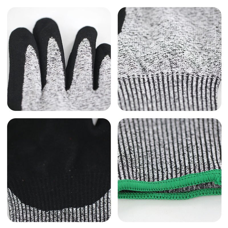 Class 5 Anti-cutting Gloves Supplier - Wear-resistant Nitrile Coating