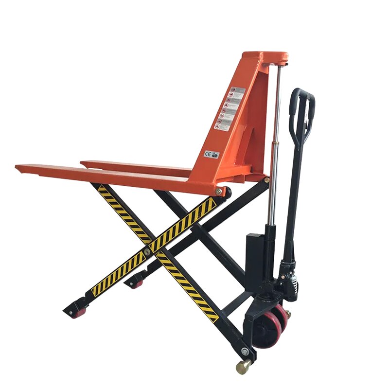 High Lift Pallet Truck Factory - 1ton 1.5ton with PU/Nylon Wheels Offroad