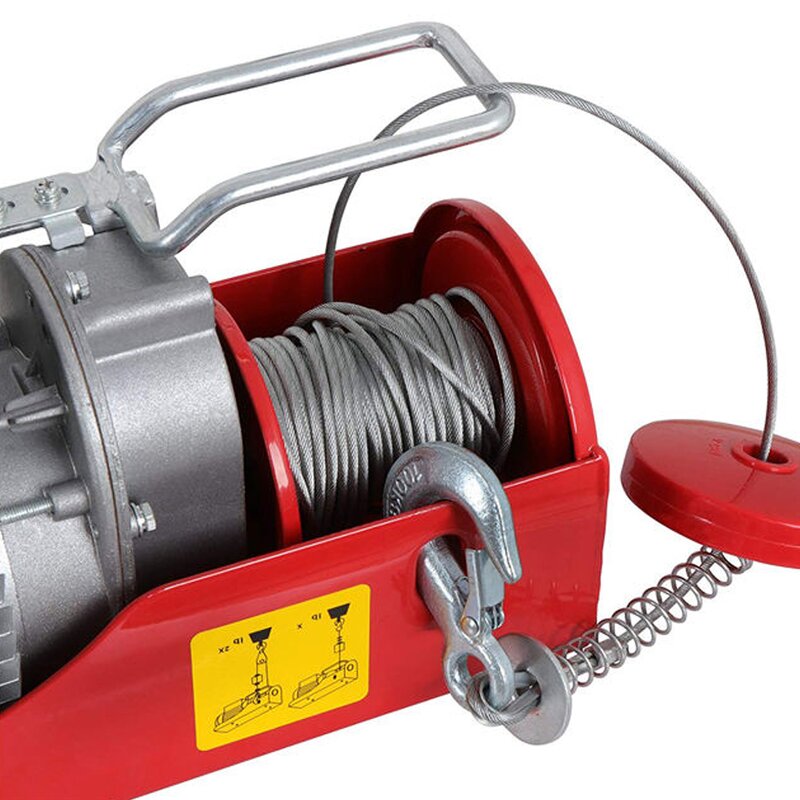Electric Hoist Supplier - 12m 200kg Industrial Single Rope Remote