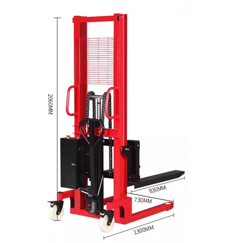 Manual Stacker Supplier - Hand Forklift Truck Custom C Shaped Steel