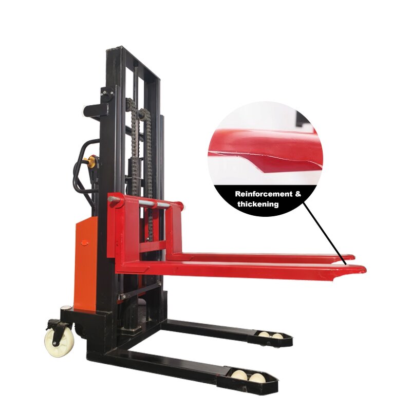 Electric Forklift Stacker Factory - 1 Ton 2 Ton Small Dump Lift Truck