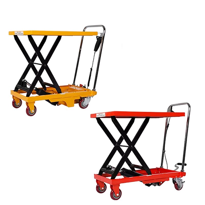 Hydraulic Lift Platform Manufacturer - Double Scissor Manual 150kg