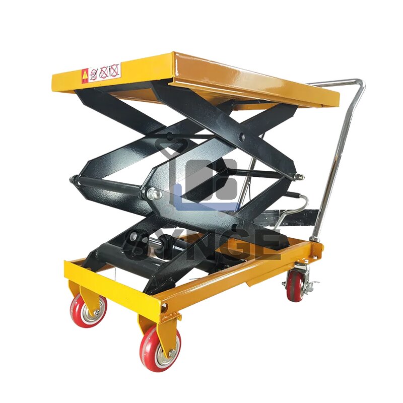 Hand Lift Table Supplier - Portable Manual Hydraulic Lift Table Trolley