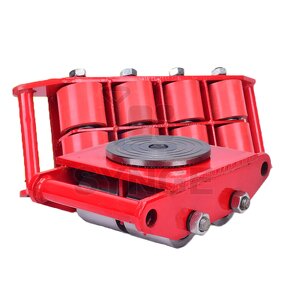 Hand Cranking Trolley Supplier - Enclosed Steel Tank Roller Skates