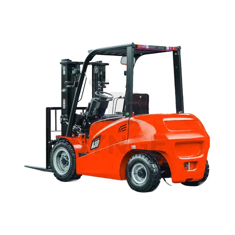 Diesel Forklift Truck Factory - Four Wheels Fork Lifter for Sale