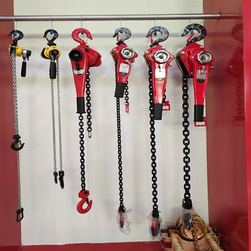 Hand Chain Hoist Factory - 1 Ton Steel Construction Hand Pull Lifting