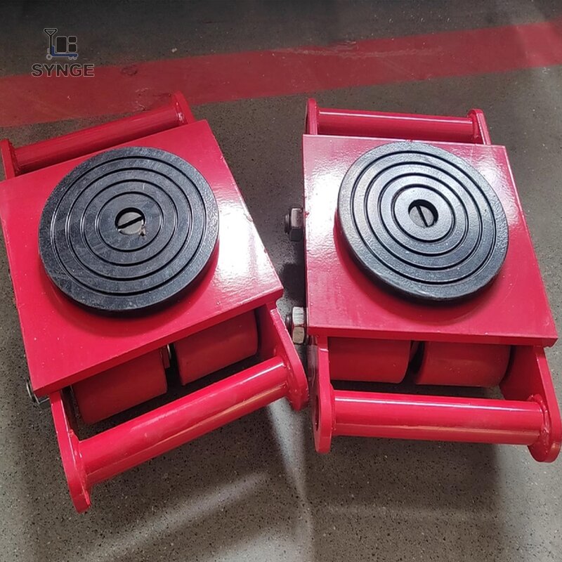 Trailer Machine Dolly Factory - Steel Heavy-Duty Enclosed Structure