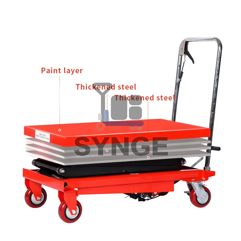 Hydraulic Platform Factory - 200kg Load Capacity Mobile Foldable Lift