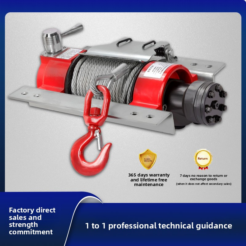 Hydraulic Winch Supplier - Electric 4-Ton for Auto Boat Rescue