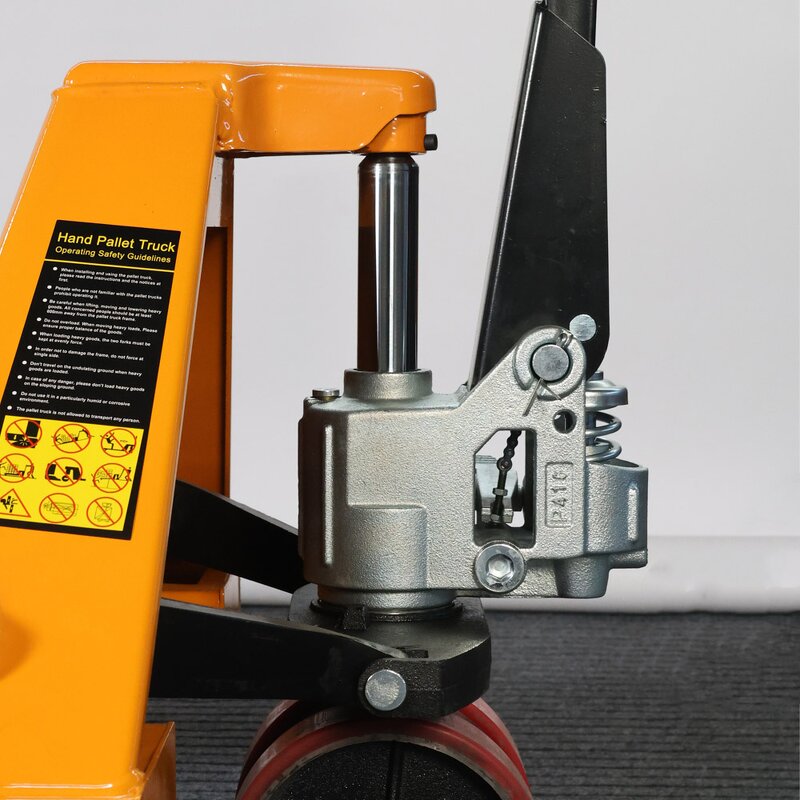 Hydraulic Lift Pallet Truck Factory - Integral Cast Oil Cylinder Pump