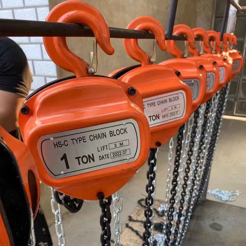 Manual Chain Hoist Factory - HSZ-K Type Triangular Hand Pull 3m 6m