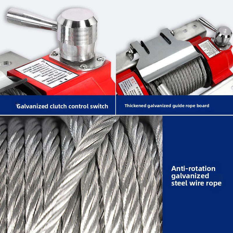 Hydraulic Winch Supplier - Electric 4-Ton for Auto Boat Rescue