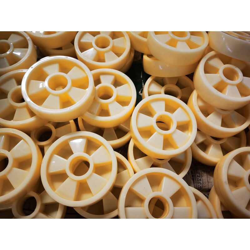 Forklift Accessories Factory - Customizable Pallet Truck Solid Nylon Casters