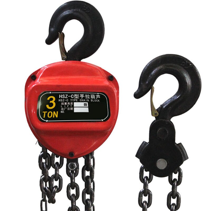 Manual Chain Hoist Factory - HSZ-K Type Triangular Hand Pull 3m 6m