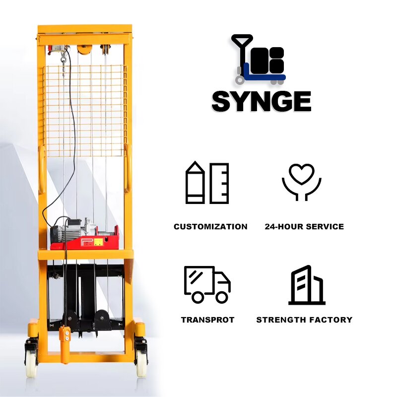 Semi-Electric Stacker Manufacturer - Hydrogen Fuel Cell 1-3 Ton Capacity