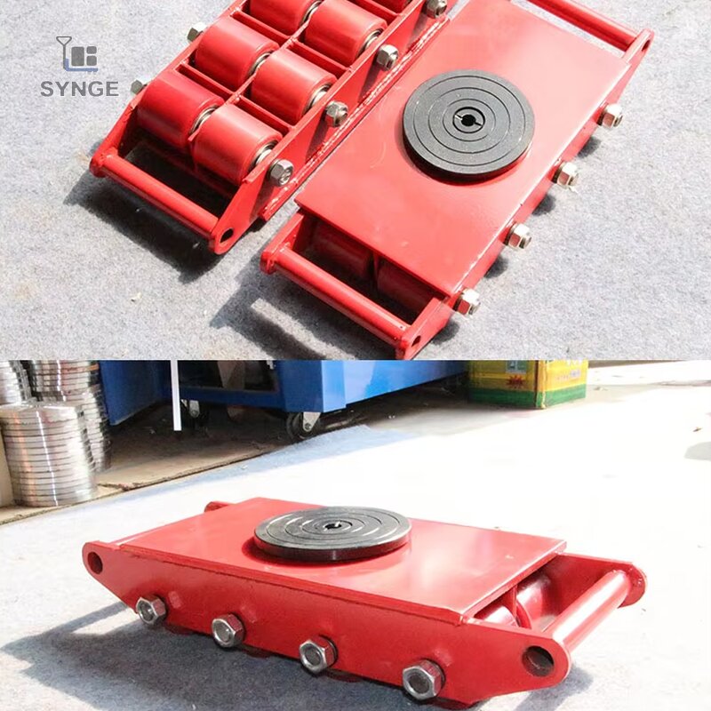 Steel Skate Trolley Supplier - 6-18t Heavy Duty Enclosed Structure